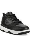 Karl Kani Leather Panelled Lace-up Sneakers In Black