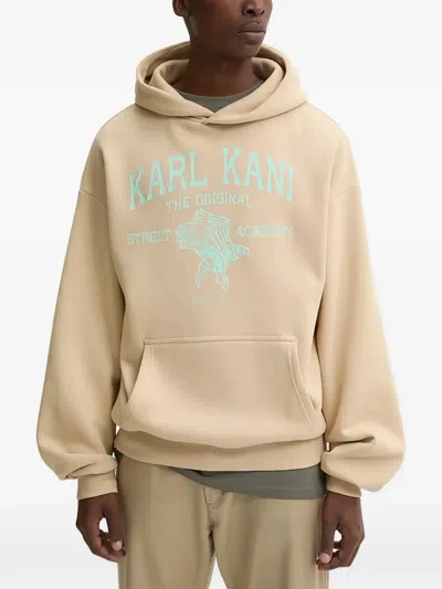 Karl Kani Logo-print Hoodie In Neutral