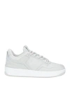 Karl Kani Man Sneakers Light Grey Size 9 Leather In Grey