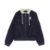 Karl Kani Og Raw Denim Jacket Women's Jeans In Dark Blue