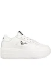 Karl Kani Signature Logo Platform Trainers In White