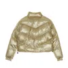 KARL KANI WOMEN'S SHORT DOWN JACKET CHEST SIGNATURE PUFFER JACKET