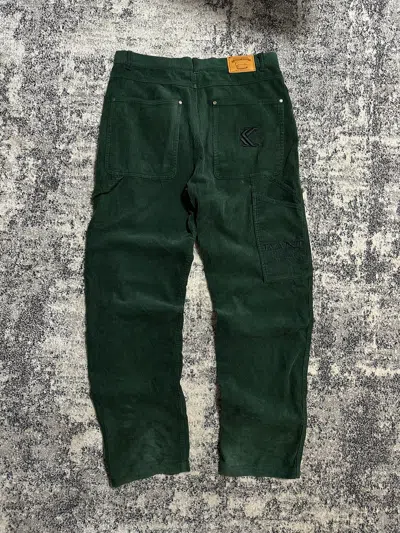 Pre-owned Karl Kani X Rap Tees Karl Kani Vintage Rap Pants Y2k In Green