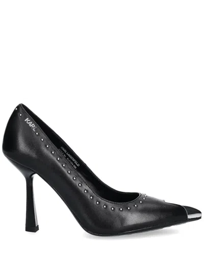 Karl Lagerfeld 10mm Pandara Ii Pumps In Schwarz