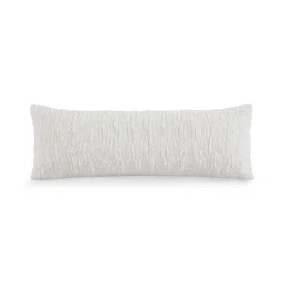 Karl Lagerfeld 12x36 Heavenly Faux Fur Dec Pillow Ivory