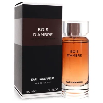 Karl Lagerfeld 3.3 oz Bois D Ambre Eau De Toilette Spray By  For Men In Multi