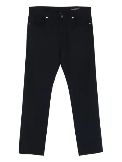 Karl Lagerfeld 5-pocket Trousers In Black