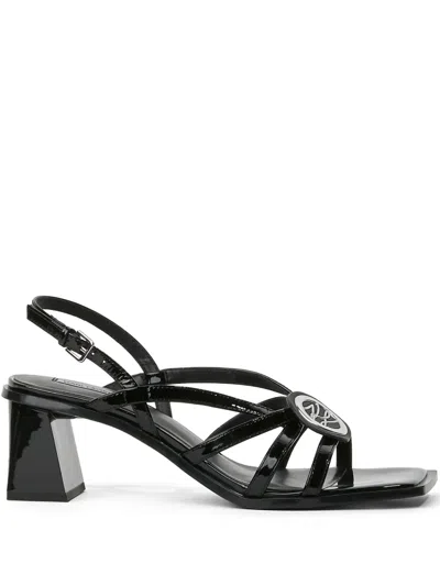 Karl Lagerfeld 55mm Bekki Sandals In Black