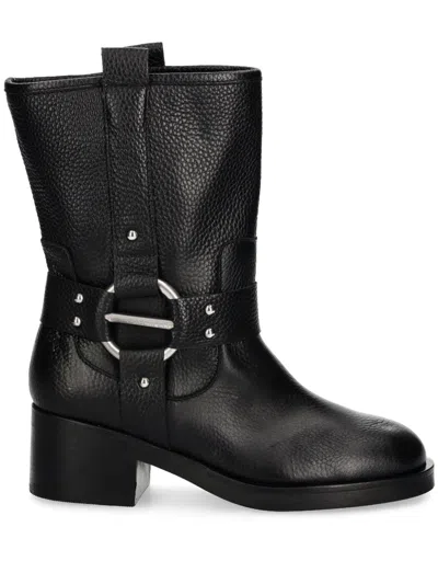 Karl Lagerfeld 55mm Brooklyn Boots In Black