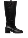 Karl Lagerfeld 55mm Brooklyn Boots In Black