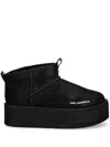 Karl Lagerfeld Thermo Slip-on Boots In Schwarz
