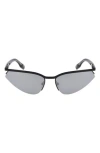 Karl Lagerfeld 61mm Modified Rectangular Sunglasses