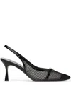 Karl Lagerfeld Sienna Signia Slingback-pumps 70mm In Schwarz