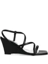 Karl Lagerfeld 85mm Leather Pumps In Black