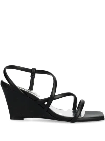 Karl Lagerfeld 85mm Leather Pumps In Black