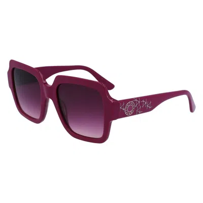 Karl Lagerfeld Acetate Women's Sunglasses In Grey