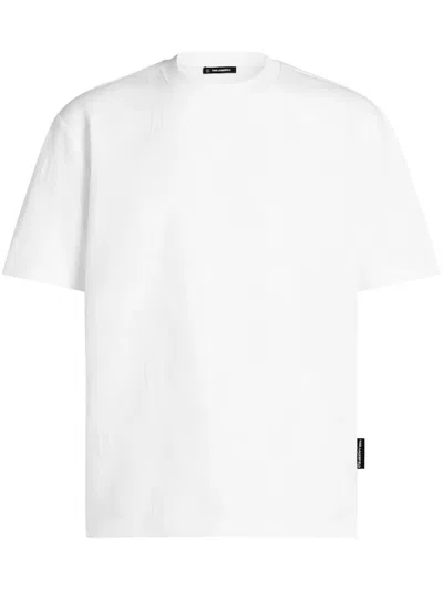 Karl Lagerfeld All-over Print T-shirt In White