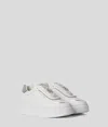 Karl Lagerfeld Ikonik Anakapri Glitter-detail Sneakers In Gray