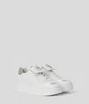 Karl Lagerfeld Anakapri Florastone Sneakers In White
