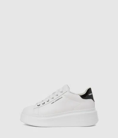 Karl Lagerfeld Anakapri Ikon Charm Sneakers In White