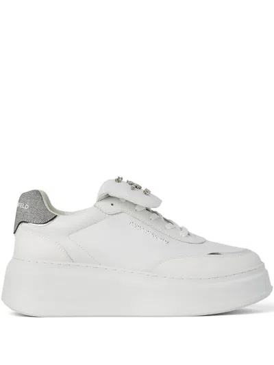 Karl Lagerfeld Anakapri Sneakers In Weiss