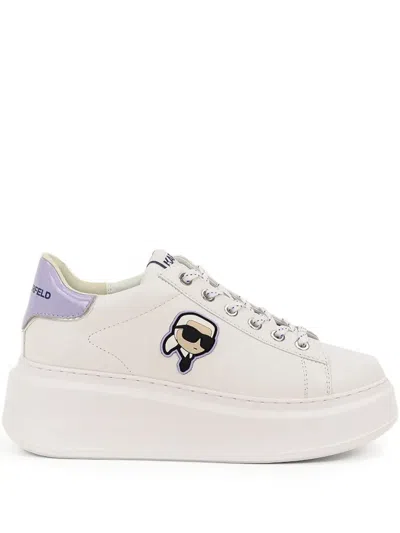 Karl Lagerfeld Anakapri Sneakers In White