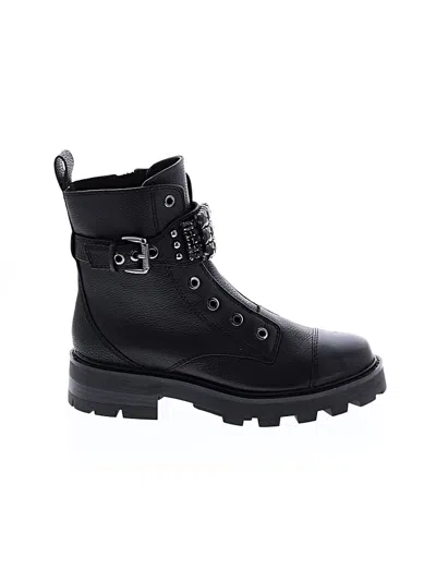 Pre-owned Karl Lagerfeld Ankle Boots In Black
