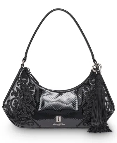 Karl Lagerfeld Arielle Shoulder Bag In Black