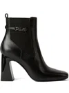 KARL LAGERFELD ASTRA NOVA LEATHER BOOTS