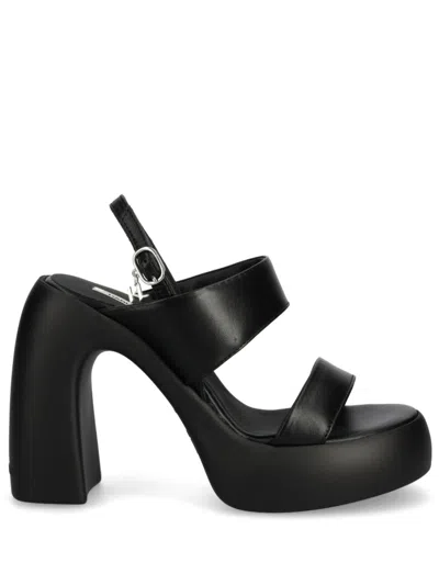 Karl Lagerfeld Astragon Sandals In Black