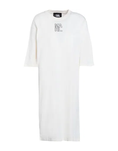 Karl Lagerfeld Short Dresses In White