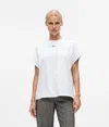 Karl Lagerfeld Autograph Relaxed T-shirt In White
