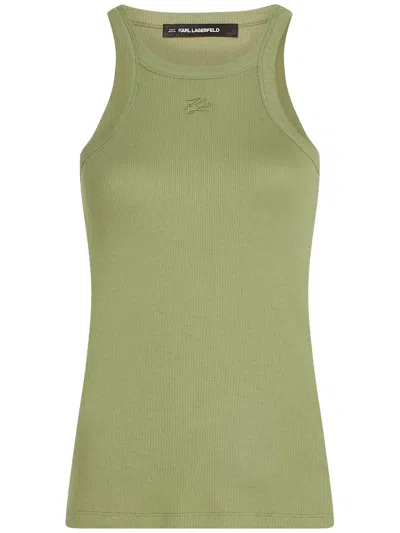 KARL LAGERFELD AUTOGRAPH TANK TOP