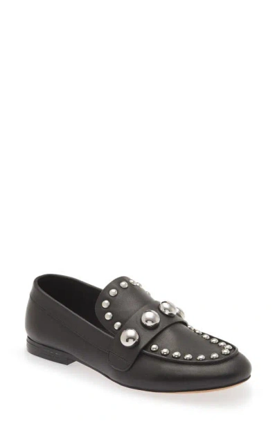 Karl Lagerfeld Avah Studded Loafer In Black