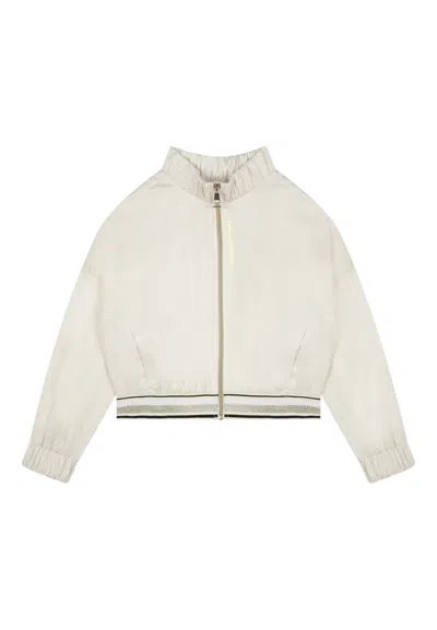 Karl Lagerfeld Kids' Baby Girl Sweatshirt  Full Zip In White
