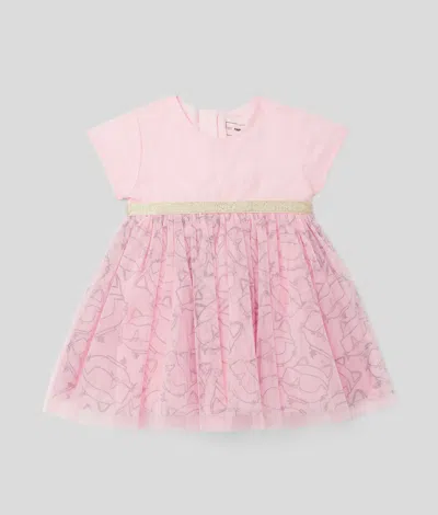 Karl Lagerfeld Baby Ikon Tutu Dress In Pink