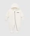Karl Lagerfeld Baby Snowsuit Gift Set In Neutral