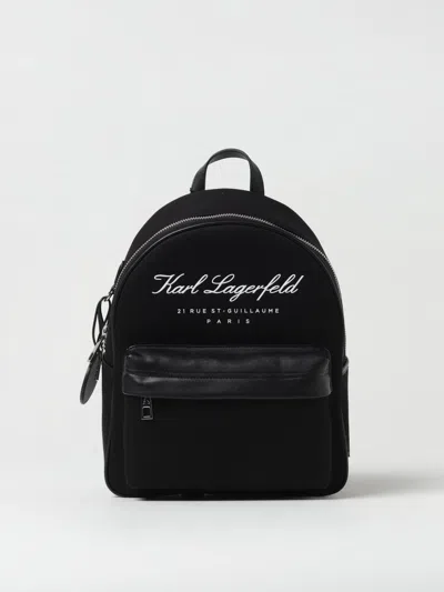 Karl Lagerfeld Backpack  Woman Color Black