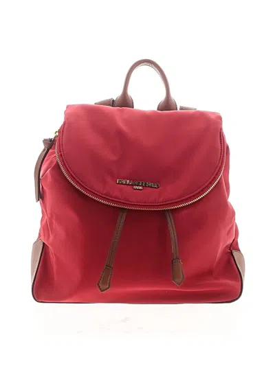 Pre-owned Karl Lagerfeld Backpack In Red