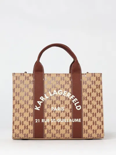 Karl Lagerfeld Backpack Woman  In Brown