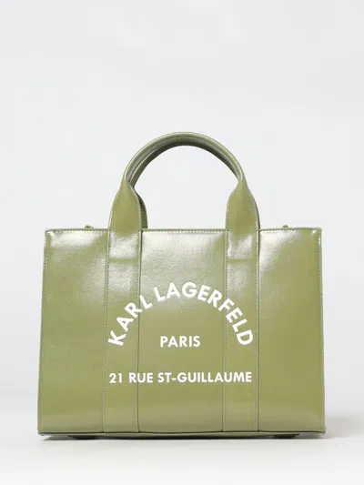 Karl Lagerfeld Backpack Woman  In Green