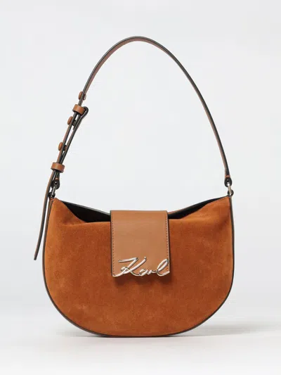 Karl Lagerfeld Backpack Woman  In Brown