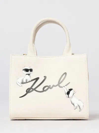 Karl Lagerfeld Backpack Woman  In Neutral