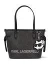 Karl Lagerfeld Small Ikon Monogram Tote Bag