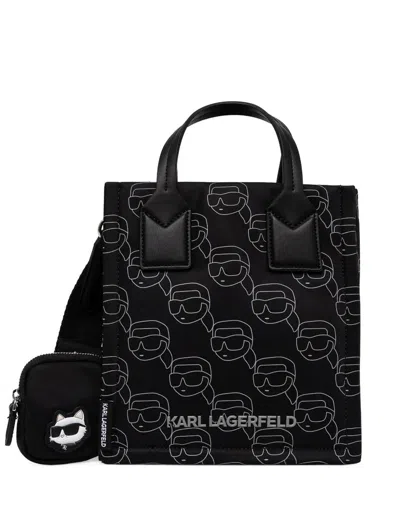 Karl Lagerfeld Bags.. In Nft Aop Black
