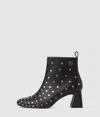 Karl Lagerfeld Beata Studded Ankle Boots In Black