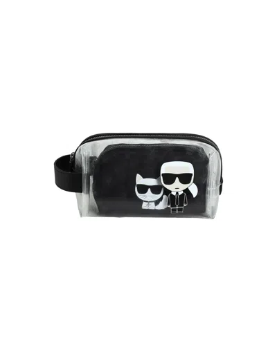 Karl Lagerfeld Beauty Cases In Black