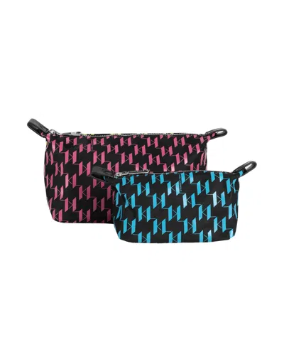 Karl Lagerfeld Beauty Cases In Black
