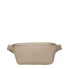 Karl Lagerfeld Beige Leather Backpack