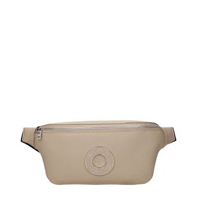 Karl Lagerfeld Beige Leather Backpack